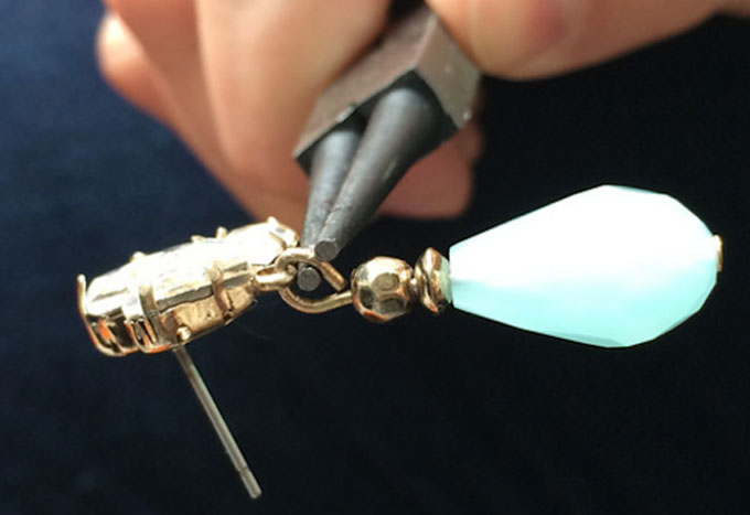 Earring Back Soldering