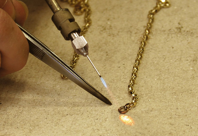 Soldering necklace hot sale